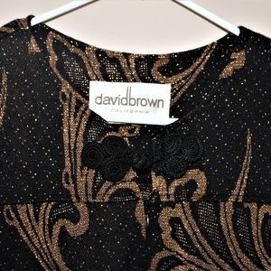 David Brown. Black with metallic detailing.